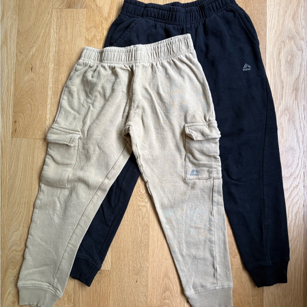 RBX Boy Jogger Bundle size 7 - black and tan